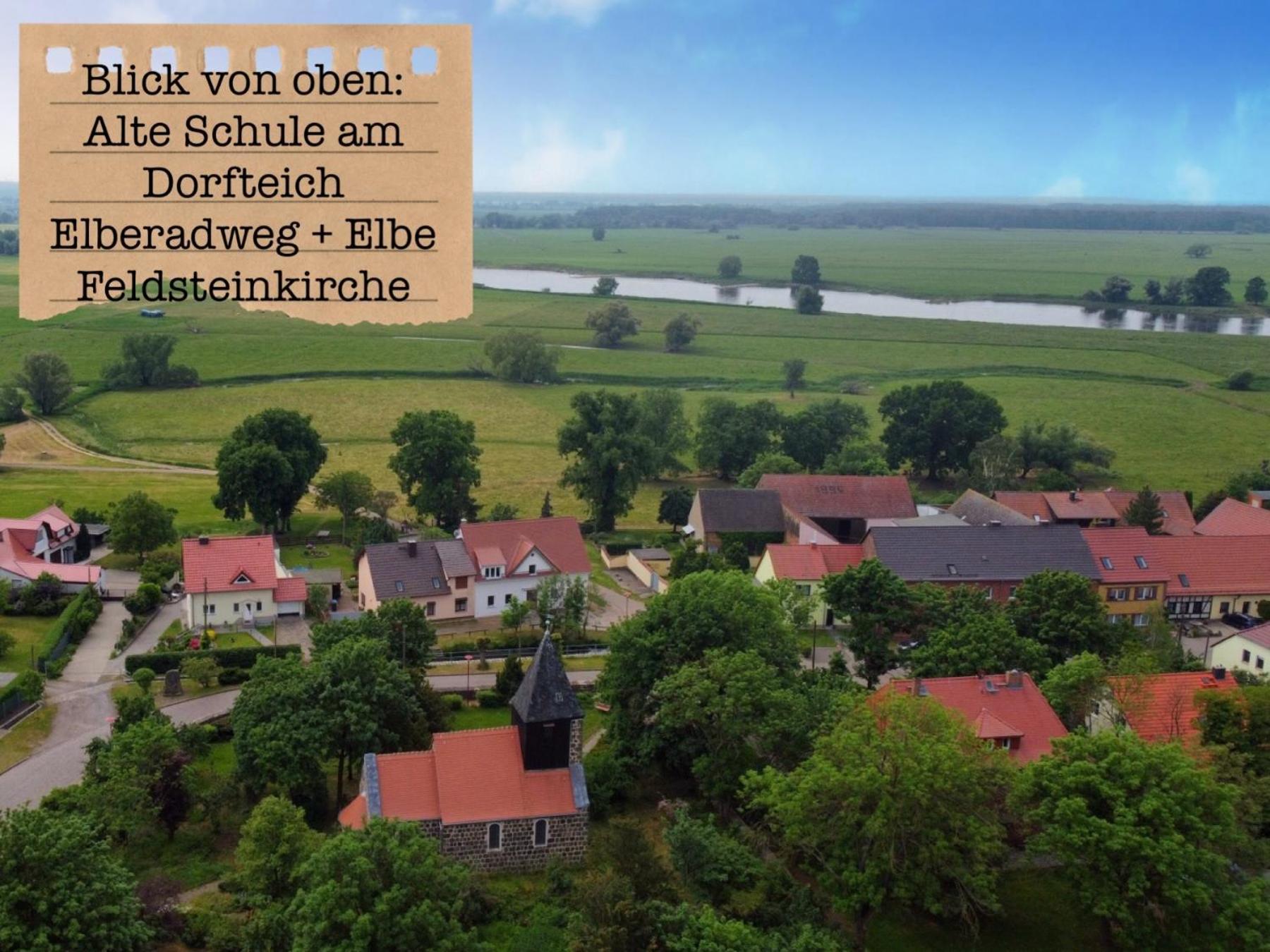 Alte Schule Wittenberg, 3 Ferienwohnungen Fuer Bis Zu 12 Personen, An Der Elbe, Mit Garten Luaran gambar